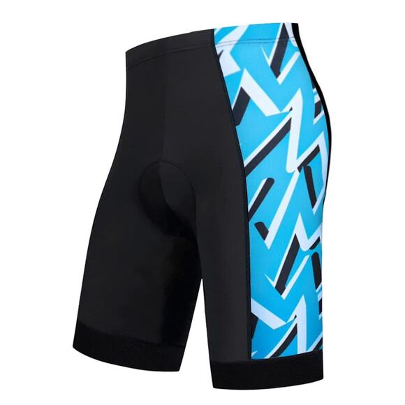Mens Bike Shorts Cycling Pants, 3D Padded Bicycle MTB Blue XXXL New - Picture 2 of 10